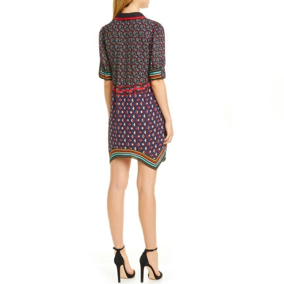 πΈSOLDπΈ NWOT Alice + Olivia βConnerβ handkerchief shirt dress sz M - Picture 7 of 13